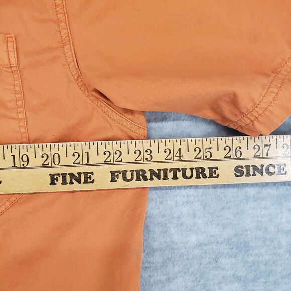 The Territory Ahead Shirt Mens XL Hunter Orange Solid Southwestern 00s Outdoors - Picture 5 of 6